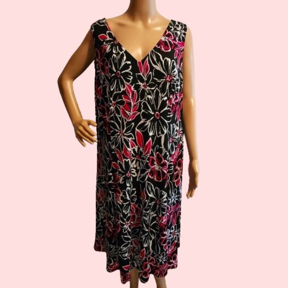 EUC Julian Taylor Floral Dress